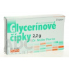 Dr. Muller Pharma UK l.t.d. Dr. Müller Glycerínové čípky 2,2 g sup 1x12 ks