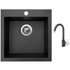 Set Sinks VIVA 455 Metalblack + batéria Sinks MIX 35 Metalblack
