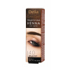 Delia Cosmetics Henna farba na obočie 4 Brown 2 g 2 ml
