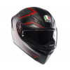 AGV K1 S E2206 SLING MATT BLACK/RED vel. L