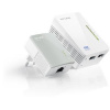 TP-LINK TL-WPA4220KIT 300Mbps AV500 2-port Wireless N Powerline Extender Kit (dvojica: TL-WPA4220 s WiFi a TL-PA4010) (TL-WPA4220 KIT)