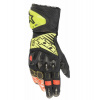 Rukavice GP TECH 2, ALPINESTARS (černá/žlutá fluo/bílá/červená fluo) 2025 2XL