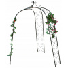 Záhradná pergola na kvety 240 cm oblúk KOVOVÁ VYPR