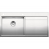 Nerezový drez Blanco DIVON II 5 S-IF InFino Nerez hodvábny lesk drez vľavo s excentrom