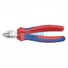 KNIPEX 70 05 140 Bočné štiepacie kliešte, viaczložkové návleky, chrómované 140 mm