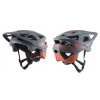 Alpinestars Vector PRO Delta Helma - Cool Gray Brick Red M