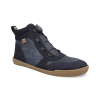 Barefoot členková obuv Develab - Md Ct Sneaker Speedlace WR Navy Brúsená koža
