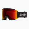 Lyžiarske okuliare Smith Squad XL black/ChromaPop Sun Red Mirror/ChromaPop Storm Yellow Flash