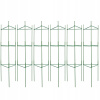 Mriežka na rastliny 6ks zelená 320x320x1230MM Odolný a Odolný Materiál