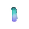 oxybag Flaša na pitie 600 ml OXY CLICK OMBRE violet-green