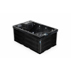 Lovia vírivá vaňa pre 2 osoby 200x130x82 L303 Opláštění: Blackstone, Barva akrylátu: Midnight Opal