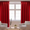 Závěsy Červené Rozměr šířka 140cm x výška 160cm