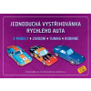 Jednoduchá vystřihovánka rychlého auta