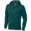 ELEVATE ARORA HOODED FULL ZIP SWEATER zelená L