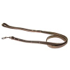COBBYS PET Vodidlo z pravej nubukovej kože podšité s čiernymi kryštálmi 15mm/120cm (COBBYS PET Vodidlo z pravej nubukovej kože podšité s čiernymi kryštálmi 15mm/120cm)