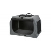Trixie Skladací Cestovný Box Easy Sivý - S/M: 71x49x51cm