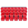KISTENBERG 150128 Organizér závěsný s 28 boxy, 800 x 165 x 400 mm