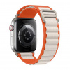 eses Alpský ťah pre Apple Watch - Béžovo oranžový 42mm, 44mm, 45mm, 49mm