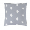 Kvalitex Obliečka na vankúš hladká bavlna DELUX STARS sivé Rozmer: 45x60cm