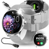 Smart hodinky JG Smart JGR-Q80 pre ženy, strieborné