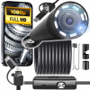 Endoskopová kontrolná kamera 5M LED USB-C 3v1 pre PC Full HD 1080p