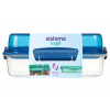 Sistema Delený desiatový box To Go LunchStack Rectangle 1,8 l, modrá
