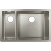 HANSGROHE S719-U655 nerezový dvojdrez, univerzálna montáž, 705 x 450 mm, nerezová oceľ, 43429800