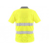 Polokošeľa DOVER, výstražná, pánska, žltá, veľ. 2XL