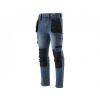 YATO PRACOVNÁ NOHAVICA STRETCH JEANS TROUS. TMAVOMODRÉ S. L/XL (YT-79053)