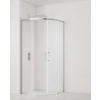 Swiss aqua technologies Sprchový kout čtvrtkruh 100x100 cm SAT TEX BB SATTEXSBB100CRT