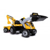 Smoby Šliapací traktor Builder Max s bagrom a vozíkom