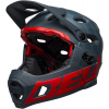 Bell Super DH Spherical - Mat Blue/Crimson M-(55-59)