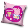 Carbotex Obliečka na vankúšik Prasiatko Peppa Modelka - vyp