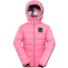 Alpine Pro Douwo Detská obojstranná bunda KJCD336 pink cosmos 116-122
