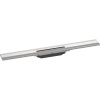 HANSGROHE RainDrain Flex vrchná sada sprchového žľabu 70 cm, skracovateľná, pre inštaláciu ku stene, oceľ nerezová kartáčovaná, 56050800