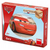 Dino Drevené obrázkové kocky Cars - Autá vo svete (12 kociek)