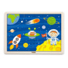 Detské drevené puzzle Viga Cosmos - Multicolor