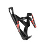 ELITE Košík CUSTOM RACE X čierny lesklý červená grafika