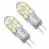 Nábytkové svetlo - 2x LED nočná lampa pre spálňu spálne Eta al + Za. (2x LED nočná lampa pre spálňu spálne Eta al + Za.)