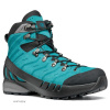 SCARPA Dámska treková obuv CYCLONE-S GTX ceramic/gray - modrá Veľkosť EU: 40,5