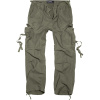 BRANDIT nohavice pánske M-65 Vintage Trousers kapsáče 6XL Olivová