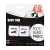 BABYDAB BABY DAB Farba na detské odtlačky 2 ks Variant: BABY DAB Farba na detské odtlačky 2 ks fialová, šedá