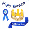 Tetovačky - 1. narodeniny sada Bad Boy Birthday Banner (Tetovačky - 1. narodeniny sada Bad Boy Birthday Banner)