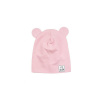 Ružová čiapka s ušami I LOVE MILK pre deti v zľave, SKL ILM351 beanie__3432 98/104 (24-36M)
