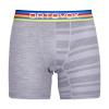 ORTOVOX Termoprádlo 185 ROCK'N'WOOL BOXER sivá zmes - sivá Veľkosť: L