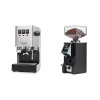 Gaggia Classic E24 BC, stainless steel + Eureka Mignon Specialita Smart, CR black