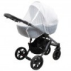 Luxusná moskytiéra so zipsom na kočík New Baby biela Biela