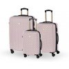 BERTOO Torino růžová set 3v1 99l, 60l, 36l