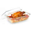 De Gusto Sklenený pekáč s vekom 3,5 L 35x21x14cm