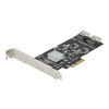 StarTech.com 8 Port SATA PCIe Card, PCI Express 6Gbps SATA Expansion Card with 4 Host Controllers, SATA PCIe Controller Card, PCI-e x4 Gen 2 to SATA III Adapter Card, Drive Cables Incl. - Windows/macO